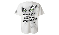 Reach Your Inner Peace Yoga T-Shirt "White" HSR255