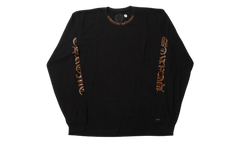 Neck Logo Long Sleeve Tee "Black / Brown" CHRM0908