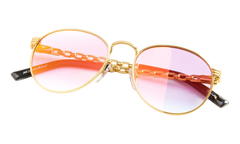 Miami Vice Equestrian Edition 24KT "Yellow Gold / Bright Pink Gradient Multi Flash" EQMV2 0002 20C1