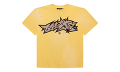 Crack Print Tee "Yellow" HSR205