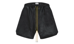 Ciesta Leather Shorts "Black" RHPS21H00000004
