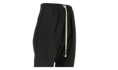 Drawstring Cropped Pants "Black" RU01F2381 P 09