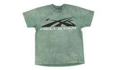 Classic Logo Rhinestones T-Shirt "Green" HSR284