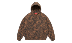 Small Box Zip Up Hooded Sweatshirt "SS26 - Tiger" SU27352
