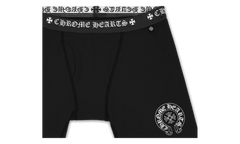 BOXER BRIEF - LONG "BLACK AND WHITE JACQUARD KNIT" CHRM1196