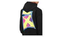 Degrade Thunder Skate Arrows Oversized Hoodie "Black / Multi" OMBB085F22FLE0041070