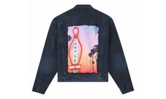 Blue Sky Denim Jacket "Orange" P027 PBCS824