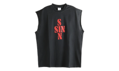 Sin Sleeveless T-Shirt "Black" ME76TR197B BLAC