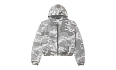 Crystal Camo Work Zip Up Jacket "Grey" 10076925
