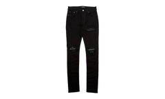 MX1 Gradient Bandana Patch Jeans "Black" AMGBPJB