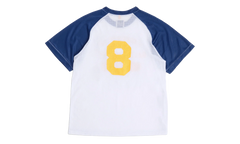 Jr High Mesh Jersey "White Blue" GD120
