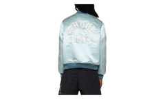 Boys 02 Satin Bomber Jacket "Mint / Cream" RHPS24JA09497136 MCR