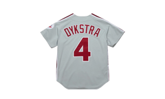 MLB Lenny Dykstra Jersey "1989 Philadelphia Phillies - Chrome" AJY17194 PPH89LDYCHRM