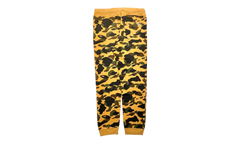 1st Camo Shark Slim Sweatpants "Yellow Green" B1CSSSGY