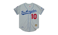MLB Hideo Nomo Road Jersey "2002 Los Angeles Dodgers – Chrome" AJY15337 LAD02HNOCHRM