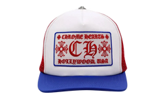Hollywood Trucker Hat "Blue/Red/White" CHRM0705