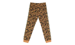 BAPE x MCM Camo Slim Sweatpants "Brown" BXMCSB