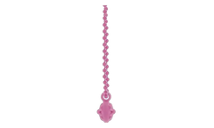 CROSSBALL CHARM "Pink" CHRM0882