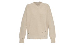 Wool Sweater WMNS "Beige Melange" S52HN0011 M13138 806M