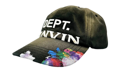 Paint Splatter Strapback Hat "Lanvin - Black" GDXLPSSHB