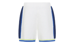 Crochet Shorts "White / Blue" MSS26KW131101
