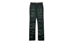 Scripture Jeans "Black/Green" WDWBMBSJBG