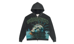 Sunken Liberty Zip-up Hoodie "Black" GS170