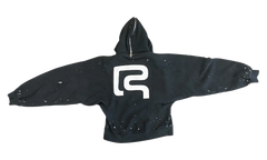 Radical Paper Rose Zip Hoodie "Mechanic Black" RDCL HD08 MECH