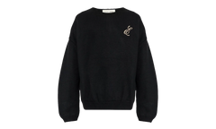 Waffle Crewneck Sweater "Vintage Black" 192HO254331F