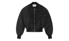 CROPPED BROAD BOMBER "Oil" ESSS26JA01005 6398
