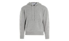 Arrow Cashmere Hoodie "Grey" OMHA097F20KNI0010900