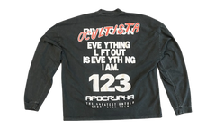 Occultista Vintage Long-Sleeve T-Shirt "Vintage Black" OCCT LS08