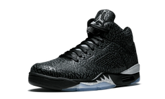 Air Jordan 5 Retro 3Lab5 "Black Silver" 599581 003