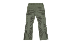 Skidrow Flared Cargo Pants "Sage" ZG0QZD2P