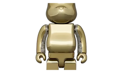 Gold Chrome BE@RBRICK Speaker "400% Portable Speaker" MEDI3075