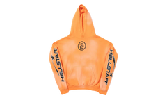 Fire Hoodie with Flare Bottom Sweatpants (Full Set) "Orange" HSR133
