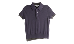 Polo Knit Shirt WMNS "Purple Brown" FN WN KNIT000967 PURPLE BROWN