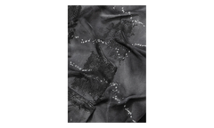 Gathered Thorn Window Hoodie "Black / Grey" CU6OFEQL