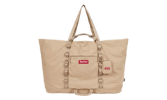 X-Large Tote Bag + Utility Pouch "SS26 - Tan" SU27287