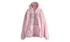 Fuck Everything Zip-Up Hoodie "Pink" ME76ZU209PX PINK