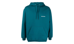 Logo Embroidered Hoodie "Petrol Blue" 600583 TLVB8 9567