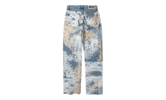 Grid Lace Denim "Sky" WDWFW23007 SKY