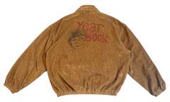 School Portrait Coach Bomber Jacket "Cotton Cord - Camel Fade Out" 261 MJK121P4 CORDCML