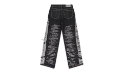 Ultra Flare Denim "Coal" 11200840002AW23
