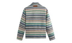 Woven Stripe Coaches Jacket "Current" khm010286 412