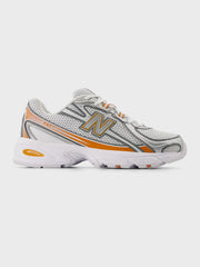 New Balance 740 Sneakers | White/Classic Orange