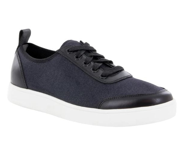 Alegria Black Mix Stretcher Men's Comfort Shoes STR-9002