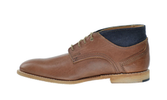 Coulter Denim Leather Chukka Boots "Brown Vintage / Denim" TB09533B230