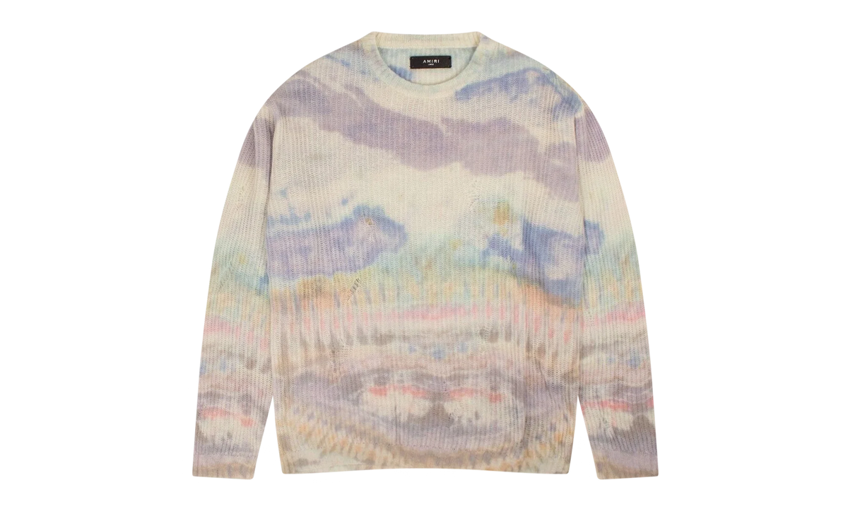 Tie Dye Sweater "Blue" Y0W05551CC MUL