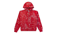 EE Zip Up Jacket (SS25) "Red Paisley" EE328